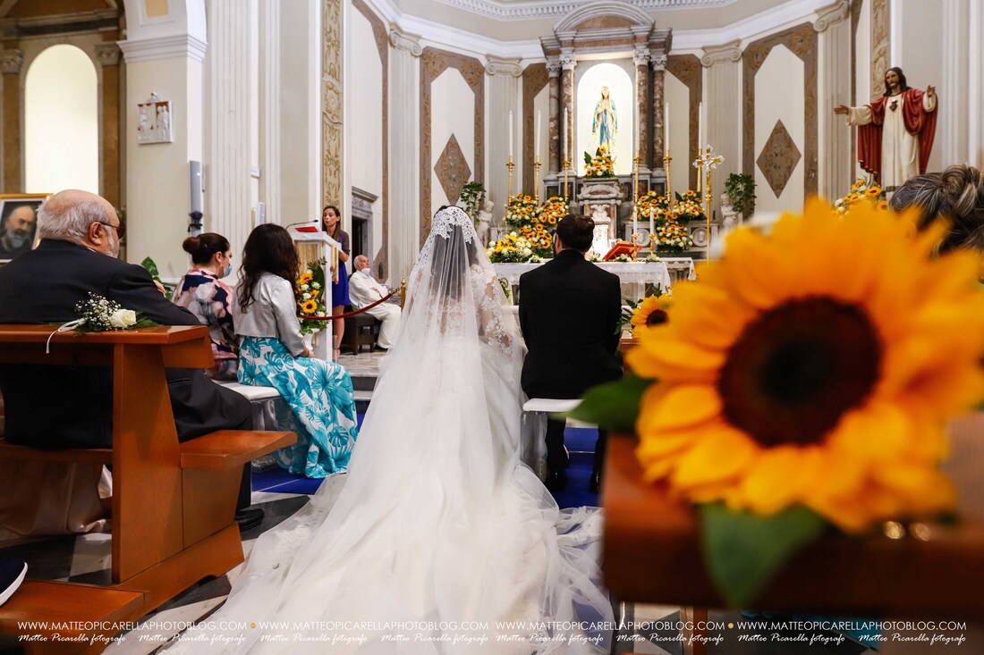 Matteo Picarella fotografo di matrimonio Salerno  reportage chiesa