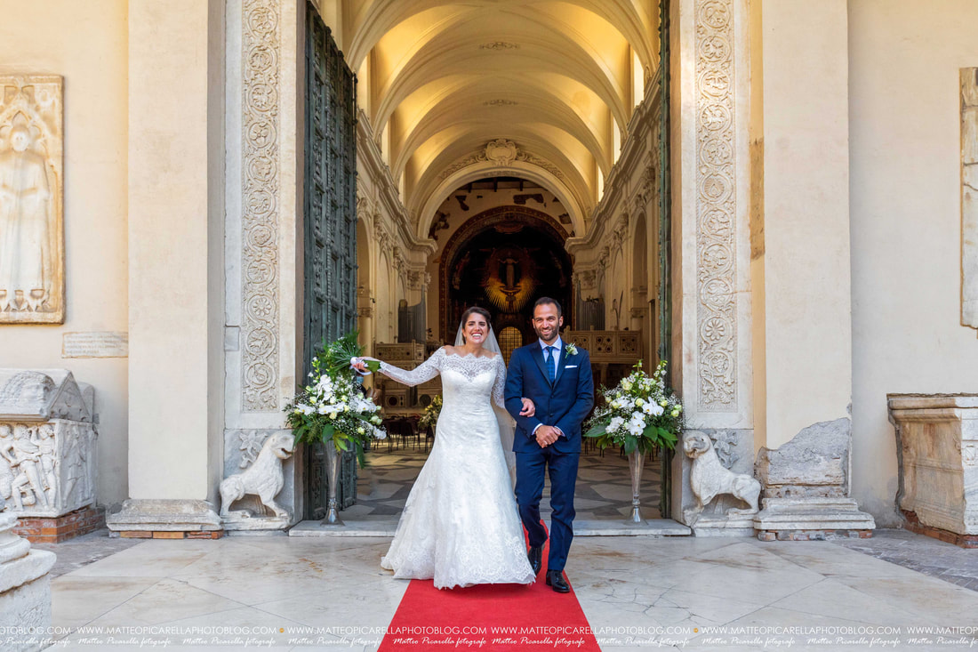 Matteo Picarella-Fotografo di matrimonio Salerno Duomo di Salerno uscita sposi