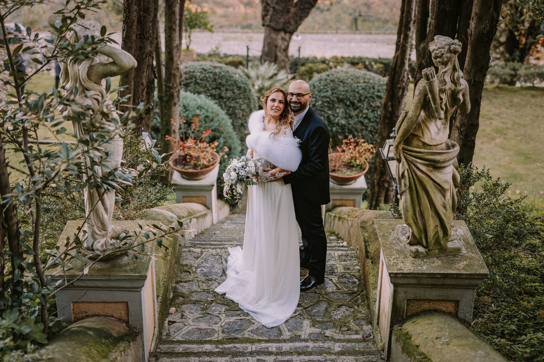 Matteo Picarella fotografo ARIANO IRPINO foto sposi in giardino