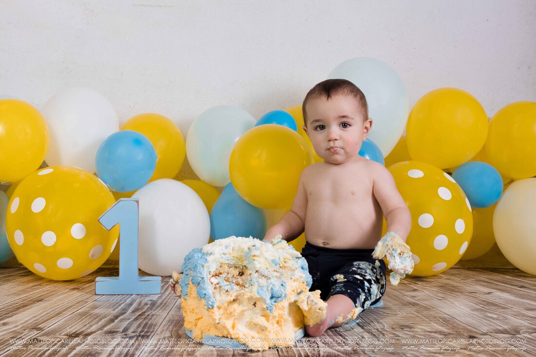 anteprima compleanno smash cake matteo picarella fotografo