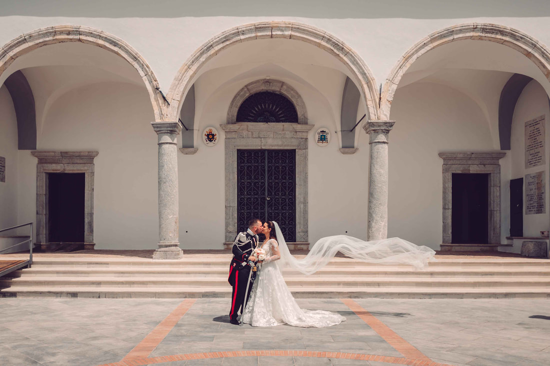 Matrimonio a Maratea Matteo Picarella fotografo velo
