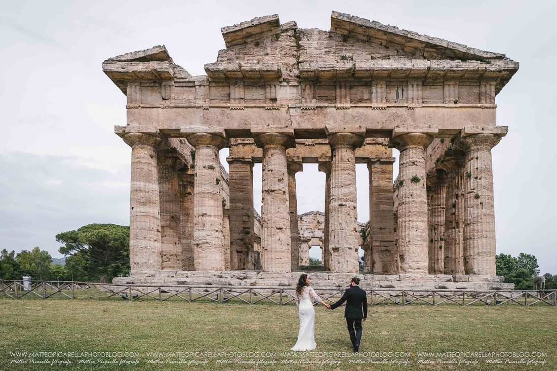 Matteo Picarella fotografo di matrimonio Salerno  reportage templi Paestum